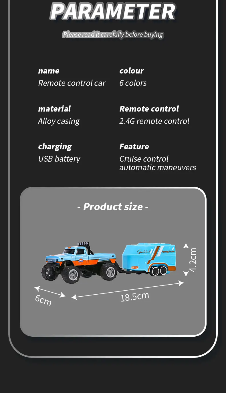 1/64 RC Car 2.4G Remote Control Mini Speed Off-road Climbing Car Alloy Desktop Vehicle with LED Light Toy for Kids Small Gifts