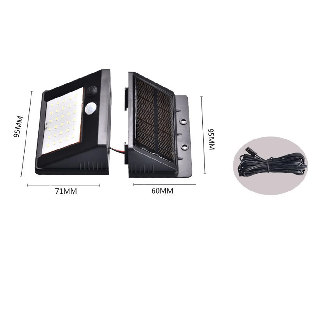 

Solar Wall Lamp Split Type Solar Lamp Outdoor Garden Wall Lamp Garage Solar Wall Lamp (Style 1 with 2.5 Meters Extension Cord)