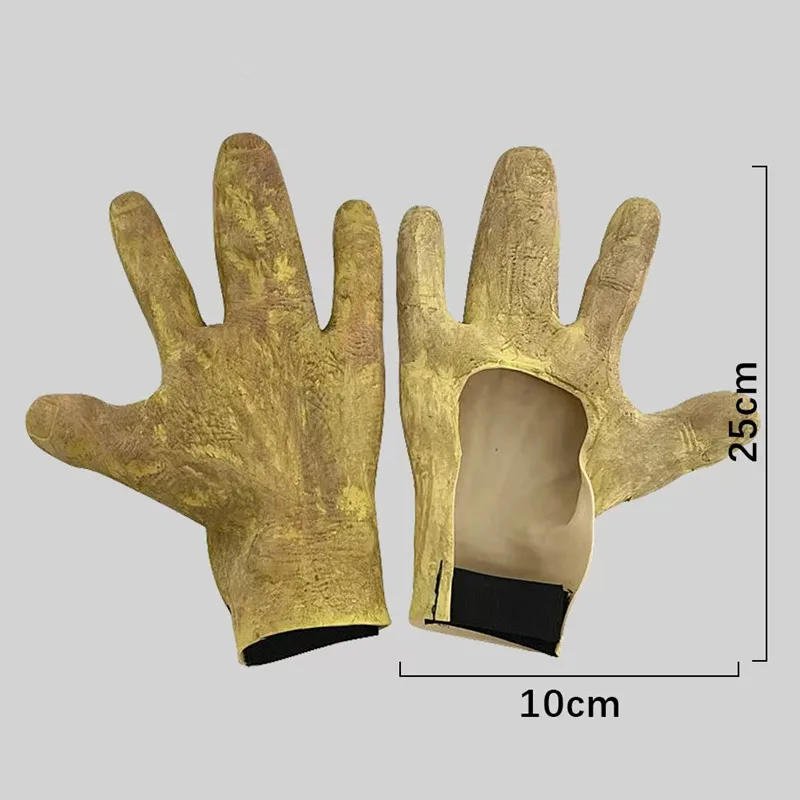 Halloween Festival Party Cosplay Magical Gloves Skeleton Mittens Props Accessories Ghost Claw Punk Gift Alien UFO Hand Gloves