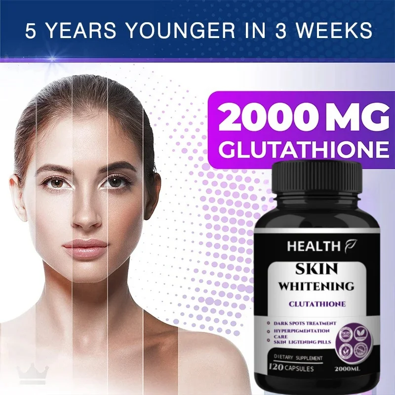 Glutathione Maintains Youthful Appearance and Resists Free Radicals. It Is Vegetarian and Easy To Absorb