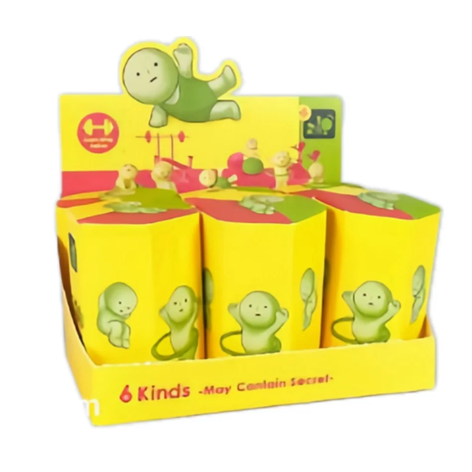 Mehrteilige Serie Leuchtende Grüne Puppen Blind Mystery Box Actionfiguren Dekoration Desktop-Modell Spielzeug für Überraschungsgeschenke – Detail 12