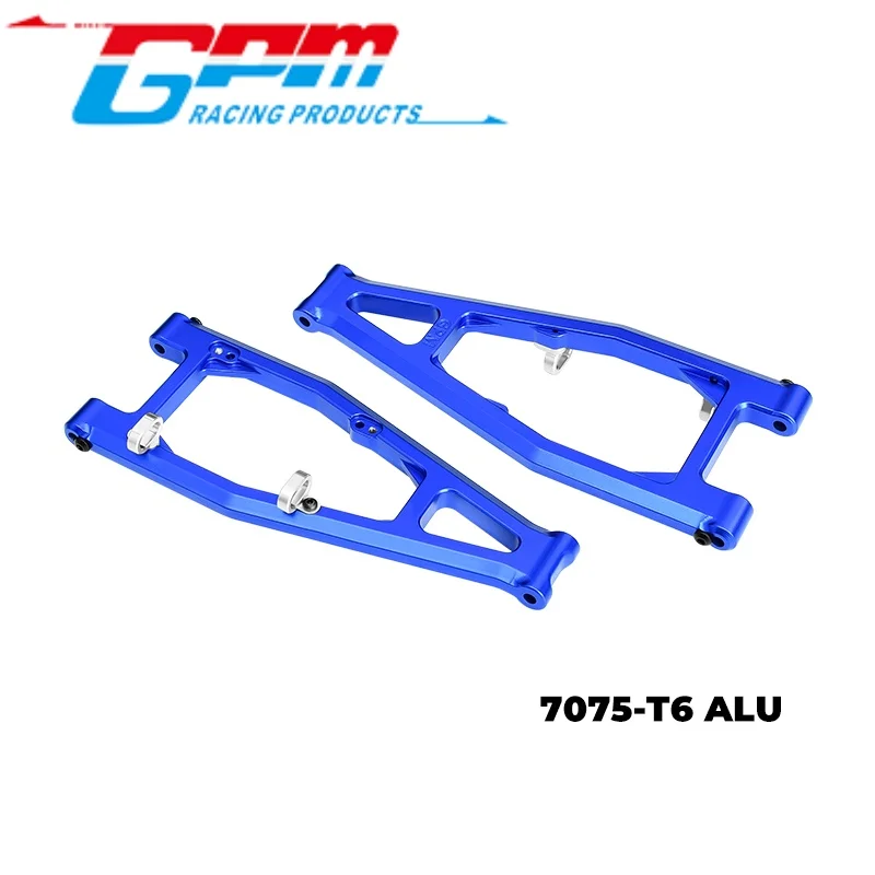 

GPM TPS054 7075-T6 ALLOY FRONT UPPER SUSPENSION ARMS FOR TRAXXAS 1/6 FUNCO PRO SCALE SAND CAR 8S RC Upgrade