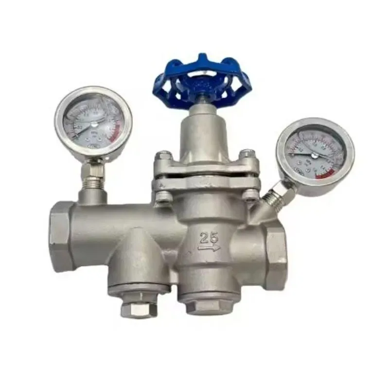 

【Best-selling】Hot Products Water Pressure Reducing Valve Stainless Steel 304 316 Threaded Pressure Control Pressure Reducing Val