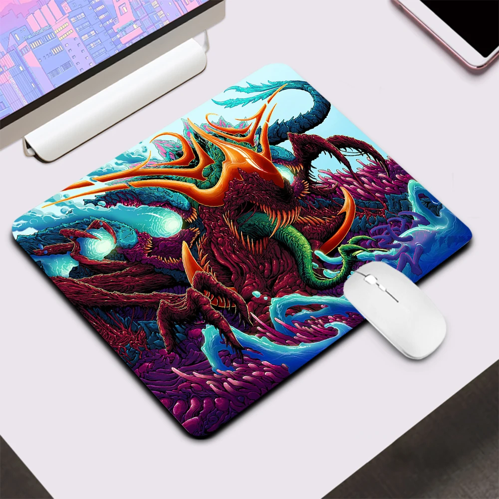 CSGO Hyper Beast Small Gaming Mouse Pad Computer Office Mousepad Keyboard Pad Desk Mat PC Gamer Mouse Mat XXL Laptop Mausepad