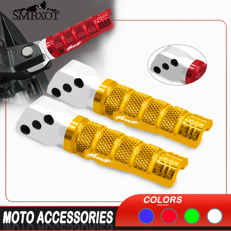 

Motorcycle Rear FootPegs For Honda CB900 HORNET 02-05 CB600 HORNET 05-13 Passenger FootPegs Footrest Anti-slip Pedals hornet