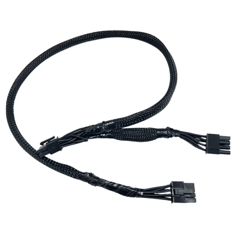 Braided 8 PIN TO dual 8pin(6 2)(6 2) PCIE VGA Cable for EVGA SuperNOVA 80 PLUS