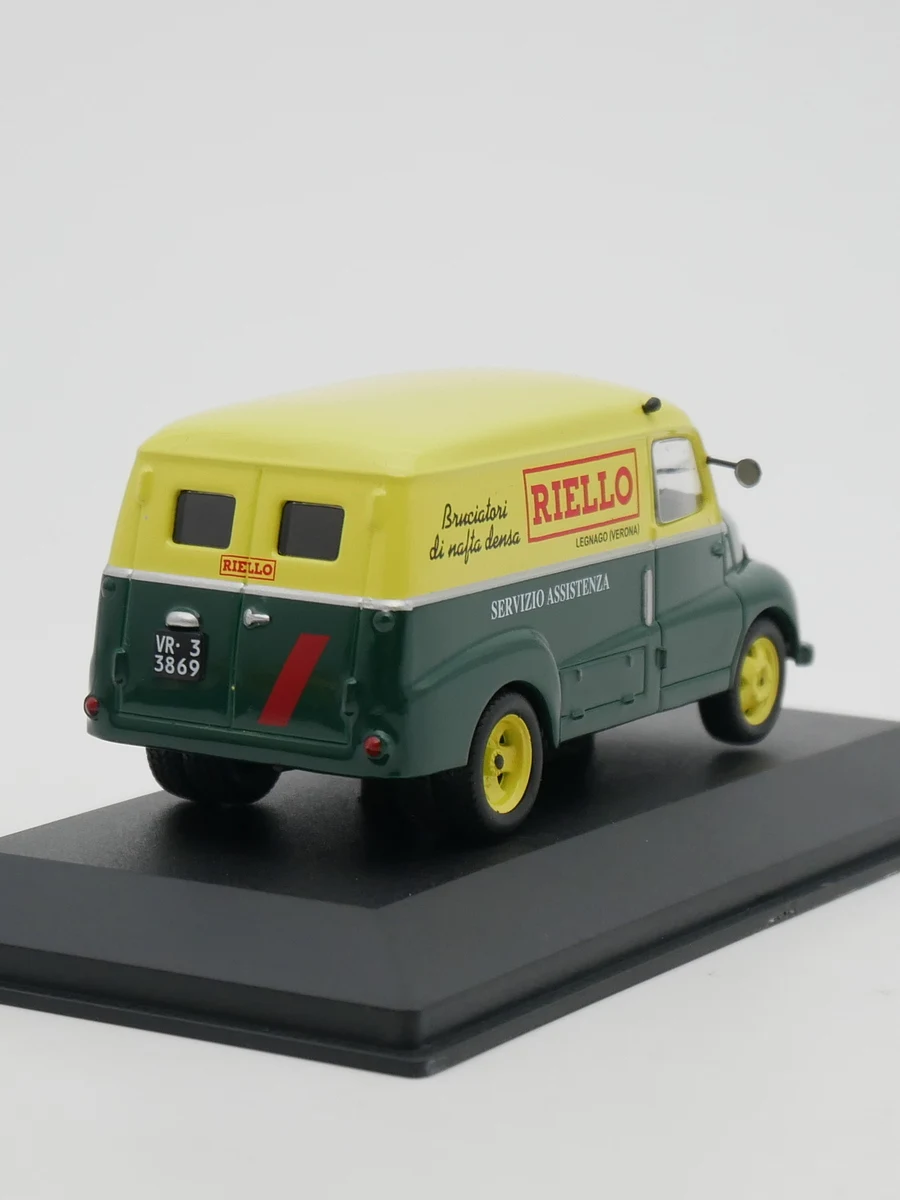 Ixo 1:43 FIAT 615 FURGONE RIELLO 1953 Diecast Car Metal Toy Model