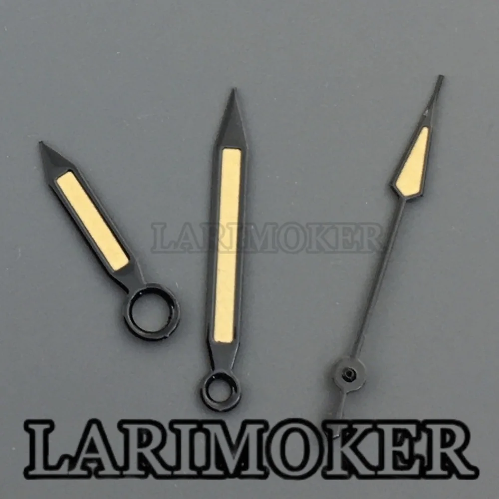 مؤشر ساعة LARIMOKER أخضر مضيء مناسب لأجزاء ساعة الحركة الأوتوماتيكية NH35 PT5000 #3