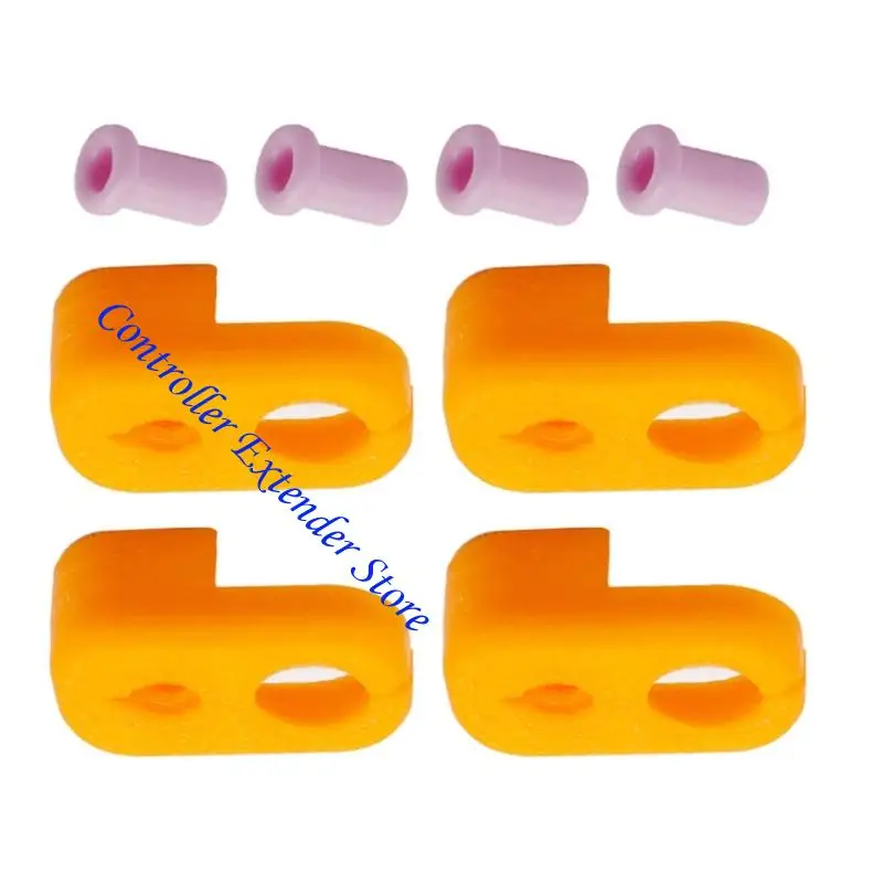 

N84B 4PCS Ceramic Adapter Guard -принтер расширенный керамический защитник горла легкая установка для x1c p1p p1s