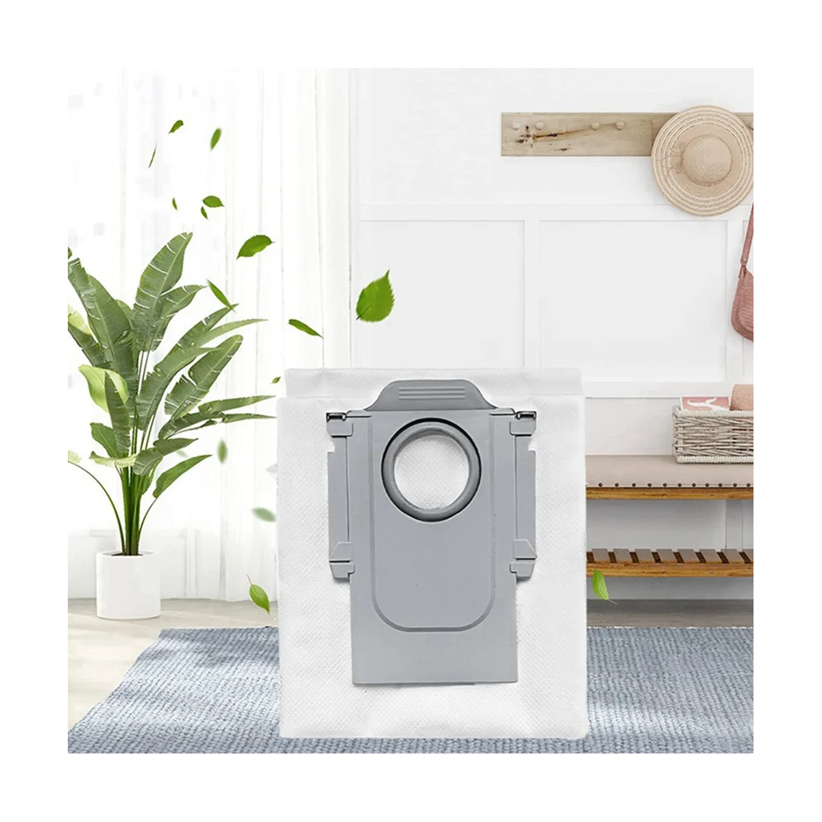 14PCS for P10 / Q Robot Vacuum Cleaner Accessories Dust Bag Garbage Dust Bag Replacement Parts