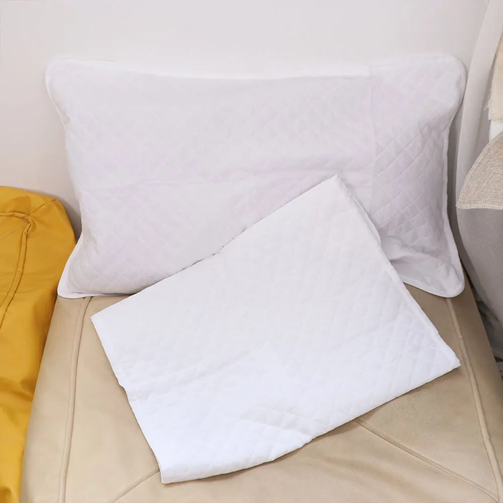 

2Pcs Bedding Supplie 48x74cm Waterproof Pillow Cover Soft Cartoon Sweat Proof Cushion Cover Luxury Creative Pillow Shell Pillow