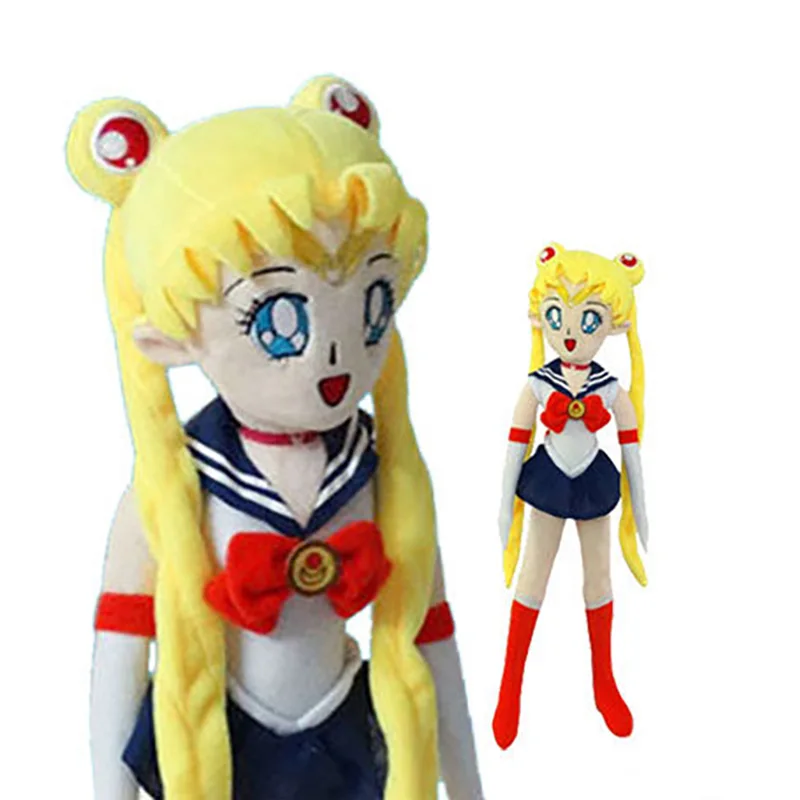 

50Cm DIY self-made Sailor Moon Tsukino Usagi Large Plush Toy Doll Pillow Ornament Birthday Gift Toy