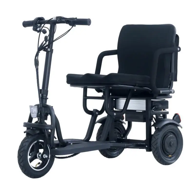 Mini Portable Foldable Electric Tricycle Adult Lithium Battery Special Tricycle