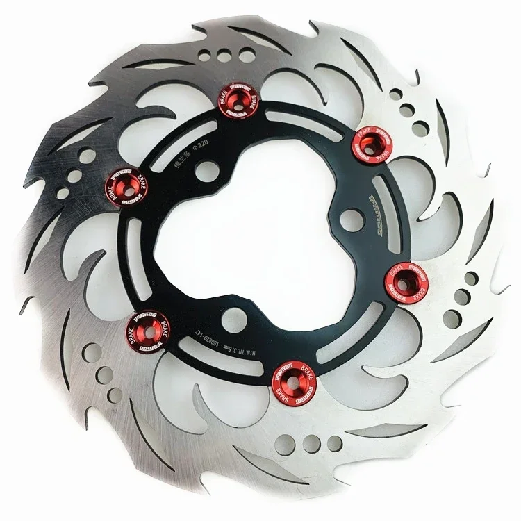 Universal Electric motorcycle Floating disc 220mm /260mm brake disc For For Yamaha Aerox Nitro BWS Zuma RSZ JOG Force M3 N1s