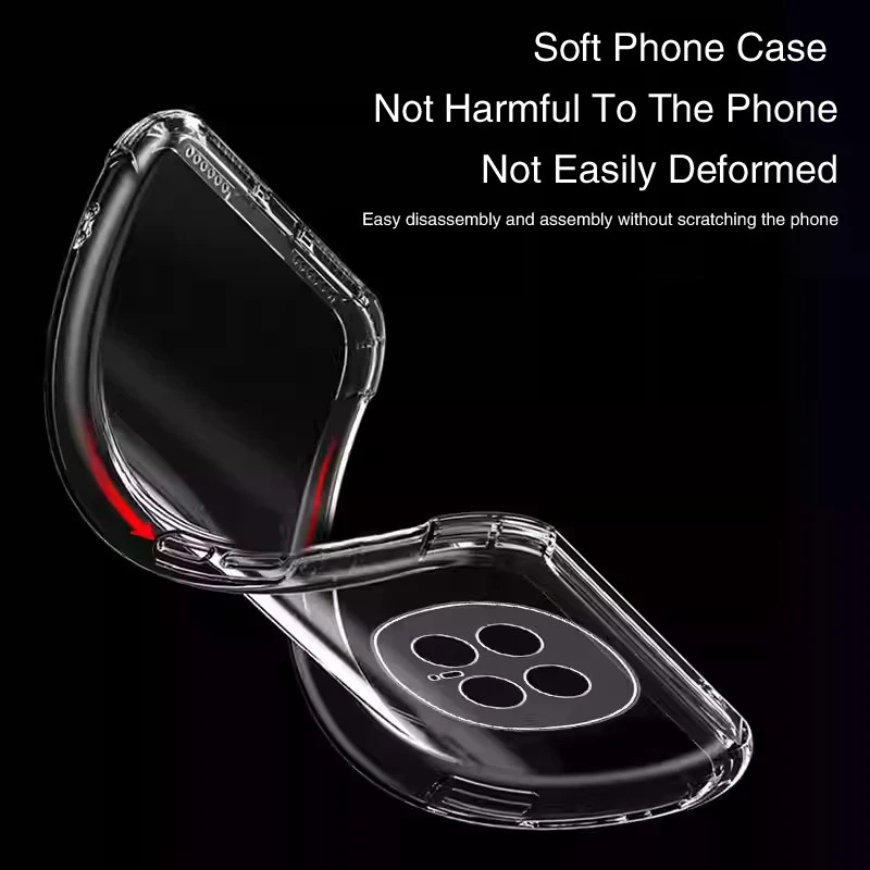 وسادة هوائية حافظة هاتف من البولي يوريثان لهاتف Honor Magic8 Magic 8 Pro Lite 8Pro 8Lite 5G غطاء خلفي فاخر من السيليكون الناعم والكريستال الناعم