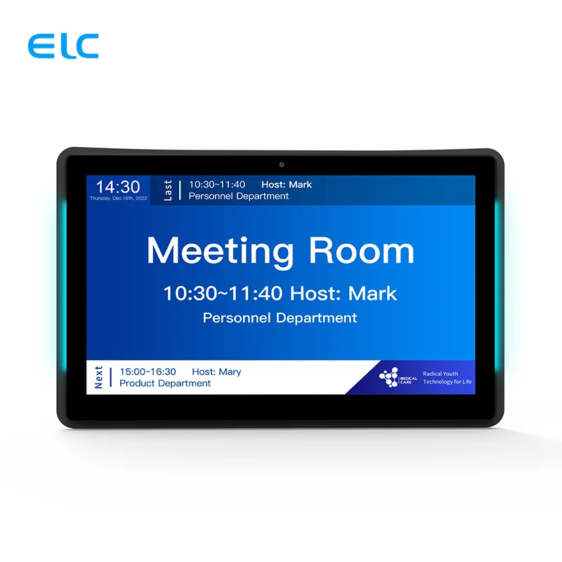 WA1566T Wall Mount 15.6 Inch Lcd Touch Screen Rk3566 Android 11 Poe Power Booking System Meeting Room Android Tablet