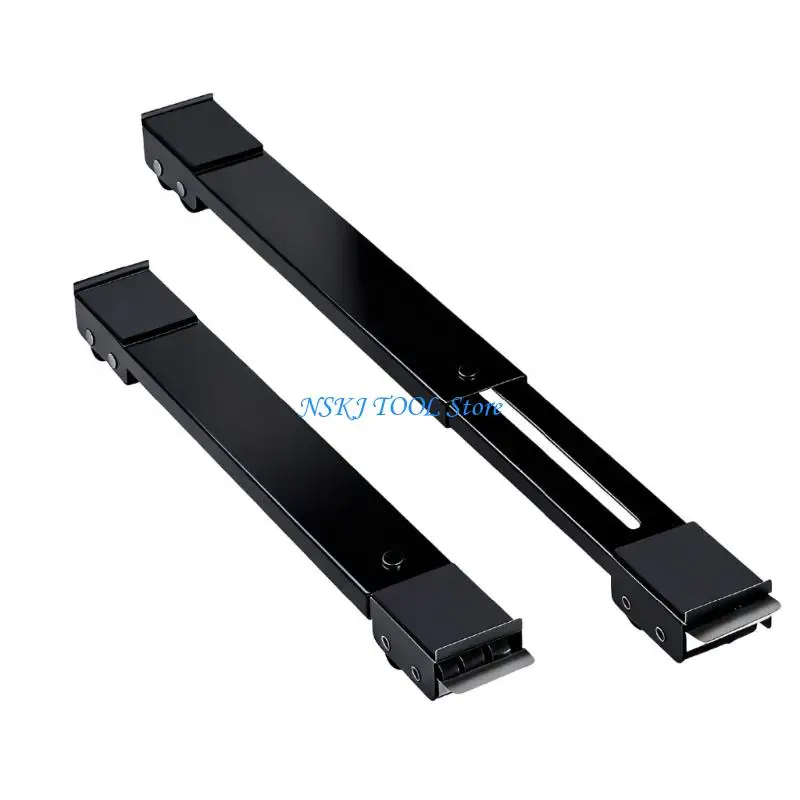 L8RC Adjustable Stainless Steel Appliance Moving Tray For Heavy Load Bearing Like Washing Machine Refrigerator Featuring 360