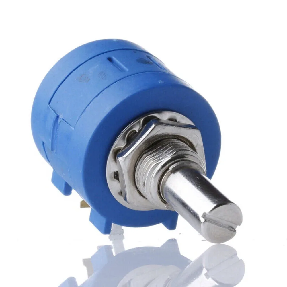 10 Turn 3590S Wirewound Potentiometer 2W Rotary Variable Resistor For Voltage Control And Industrial Equipment Testing