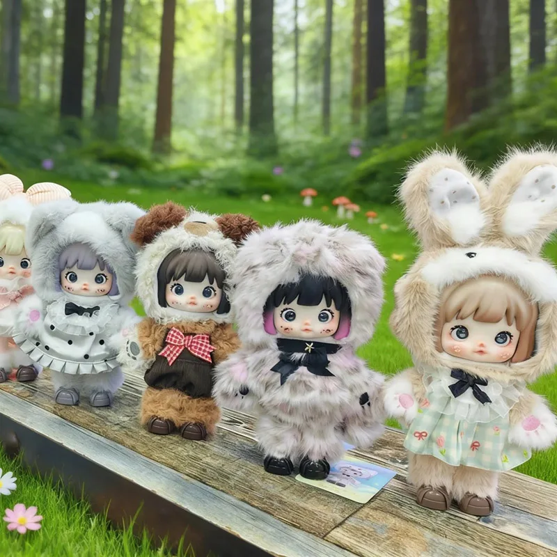 

Набор виниловых кукол Nommi Forest Kingdom Series в слепой коробке, кавайные куклы для девочек и мальчиков, подарок, аниме-фигурки, игрушки