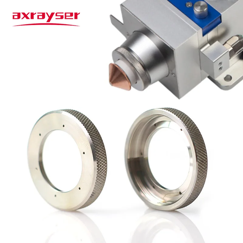 

Axrayser WSX Locking Ring Fasten Ceramic Holder Laser Head Patrs 304 Stainless Steel for Fiber Cutting Machine NC150 NC30 KC15A