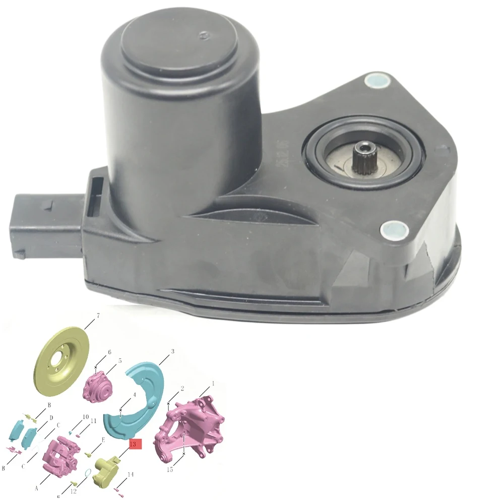 

Rear Wheel EPB Electric Parking Brake Caliper Servo Motor For Hyundai i40 11-19 tucson 15-21 Kia Optima K5 10-15 Sportage 15-22