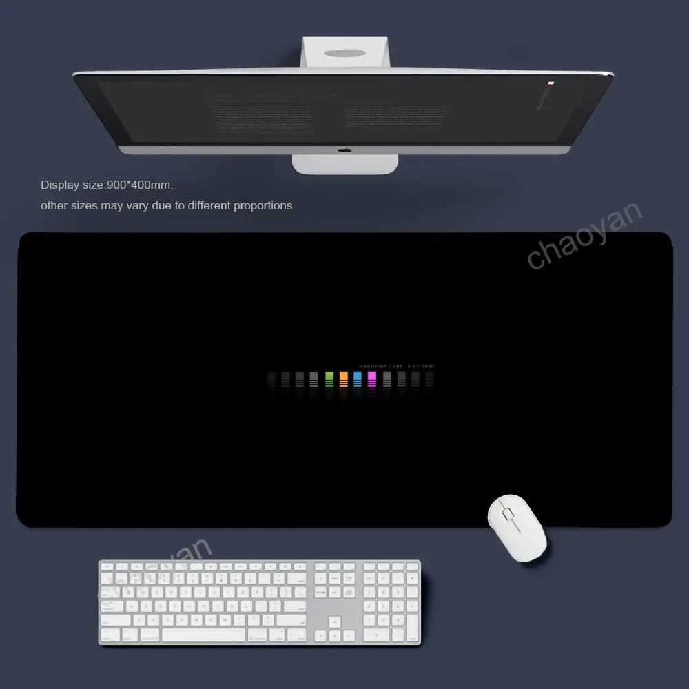 

Black art Mouse Pad Gamer Office Accessories Pc Cabinet Games Desk Mat Computer Desks Keyboard Gaming Mats