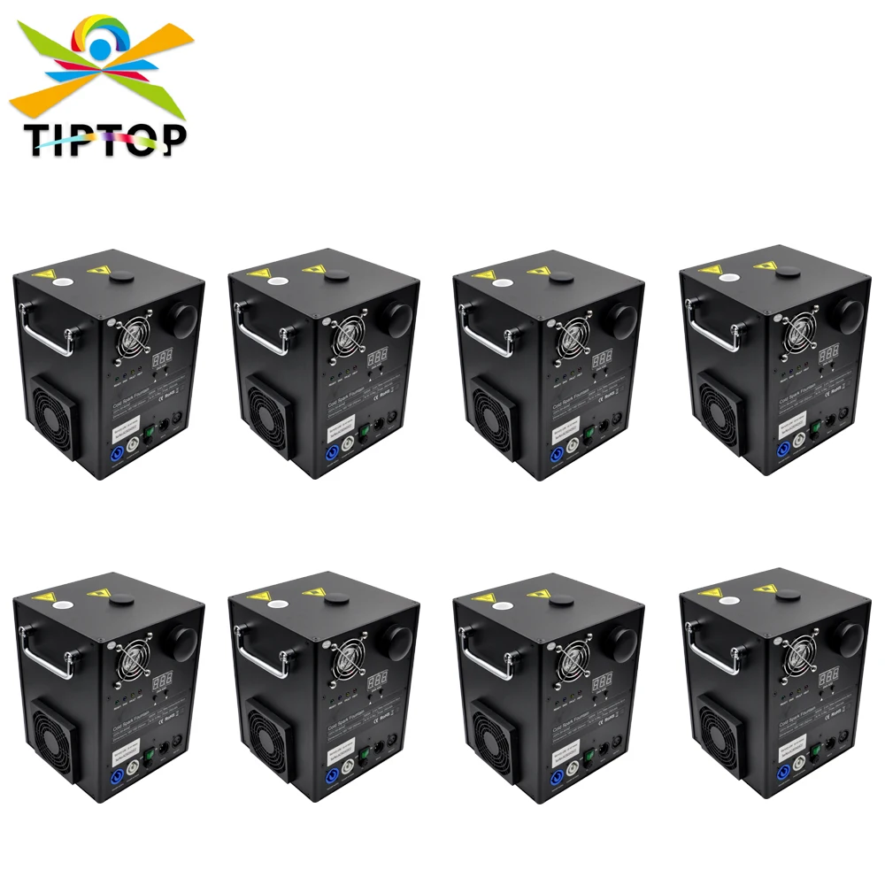 8 Pack Ti Powder Sparkular DMX Spark Machine Powder 5m Stage Cold Spark Machine Fireworks Dust MSDS Powder DJ Light Stage