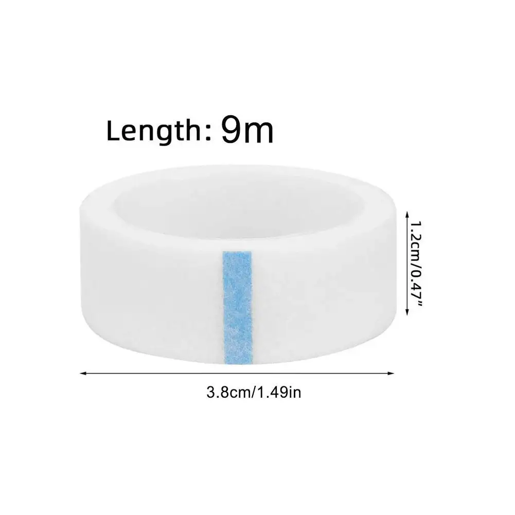 Eyelash Tape Transparent Adhesive Fabric Roll Adhesive Breathable Micropore Fabric Tape For Eyelash Extension F0U2