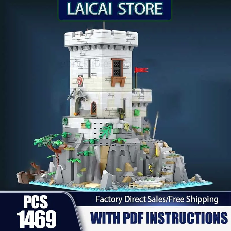 

Medieval Model Moc Building Bricks The Prisoner Castle Model Technology Modular Blocks Gift Christmas Toys DIY Sets Assembly