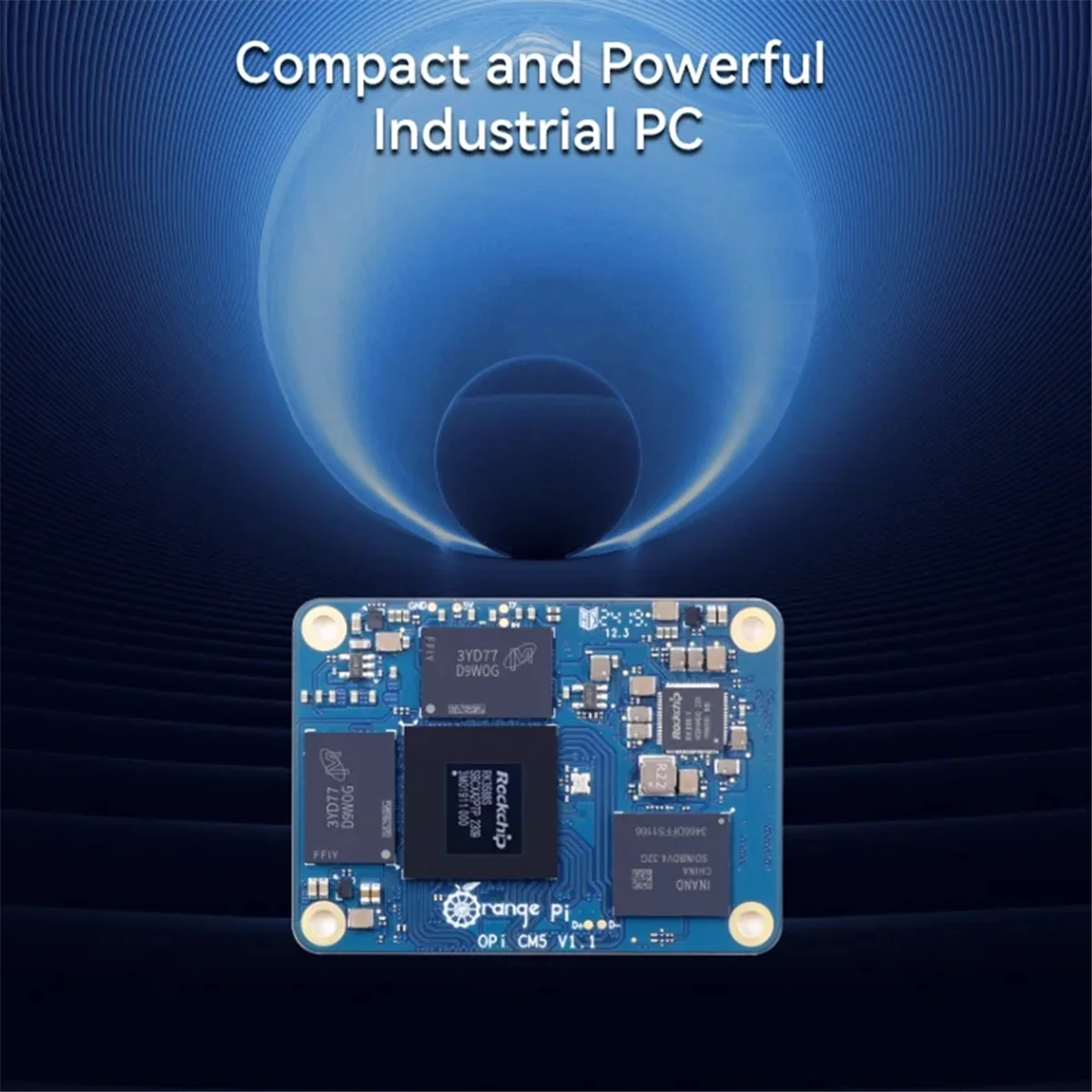 AU32-para placa de desarrollo Orange Pi CM5 8GB RAM 32GB EMMC DDR4 Rockchip RK3588S módulo informático 5 WiFi Bluetooth BLE