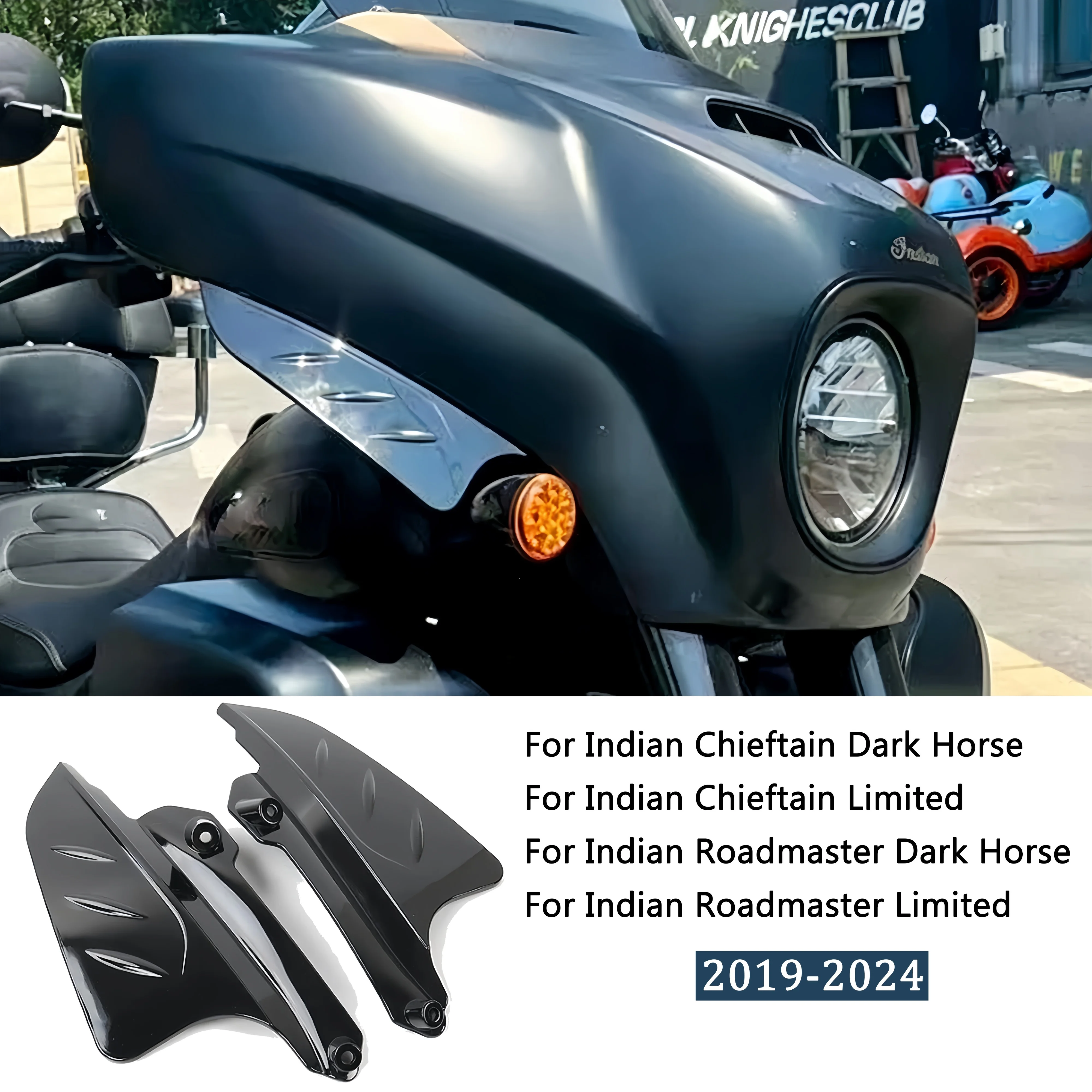 Windscreen Fairing Side Spoiler Deflector Kits New Motorcycle For Indian Chieftain Roadmaster Dark Horse Limited 2019-2024