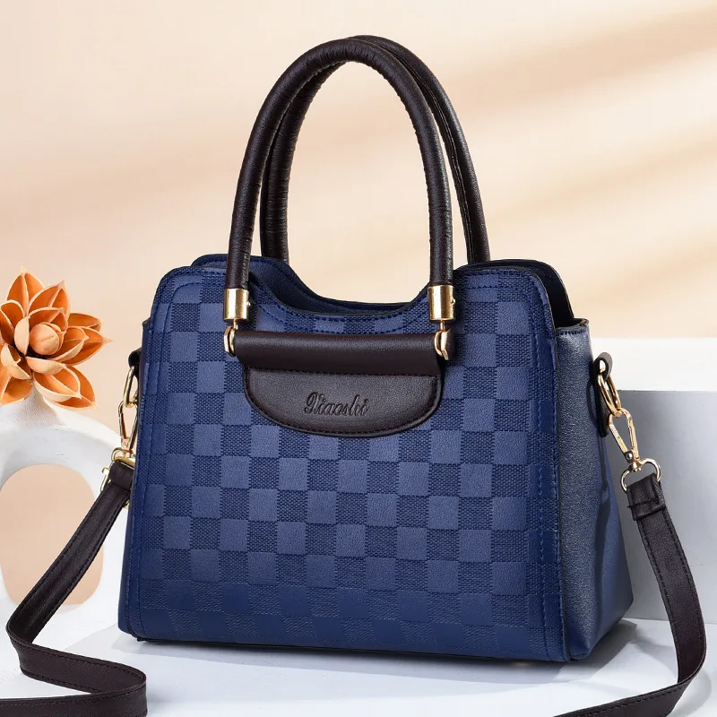 2022 New Fashion Women\'s Handbag Large Capacity Stone Pattern Foreign Trade One Shoulder Crossbody Bag