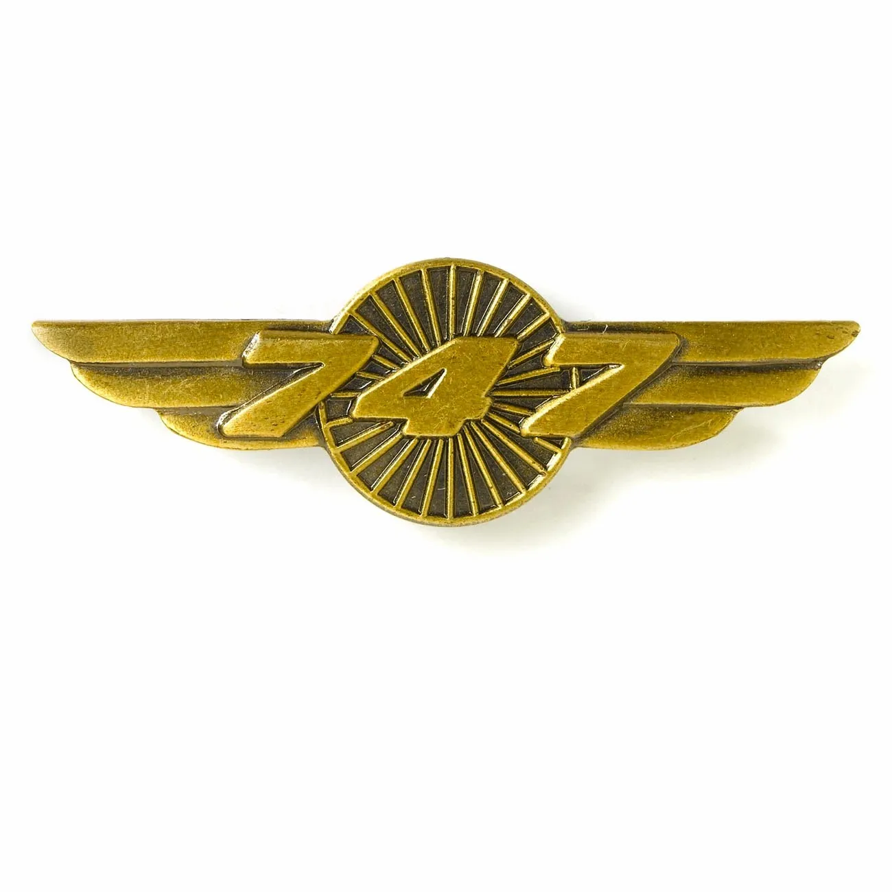 737 747 757 777 787 Wing Pin Brooch