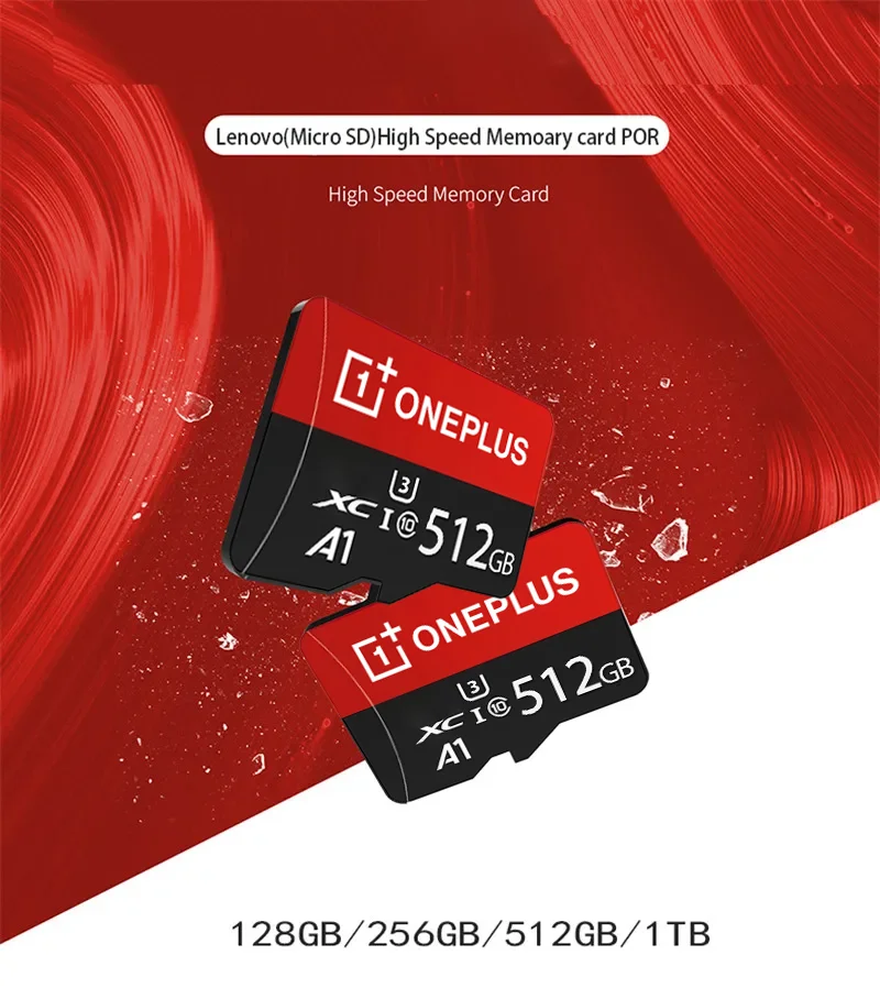 Lenovo 2TB Hochgeschwindigkeits-V30 A2 4K SD-Karte 512GB 256GB 128GB Speicherkarte 1TB Micro TF SD-Adapter für Smartphone/Tablet/PC Universell Einsetzbar – Detail 8