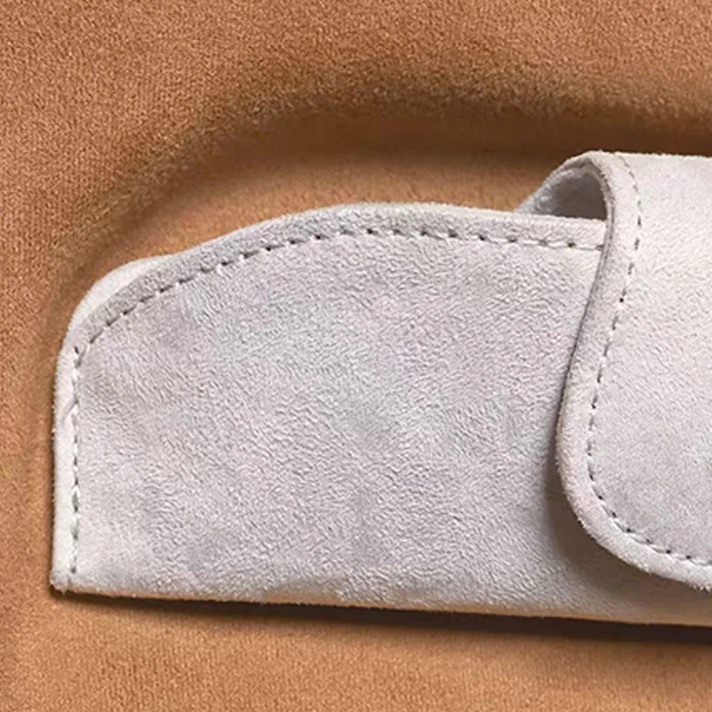 For Chery ICAR V27 2026-2027 Magnetic Sunglasses Storage Bag With Soft Suede Lining Anti-Scratch Car Roof Organizer