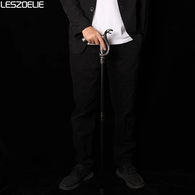 Роскошная трость Cobra-Head для мужчин и женщин, модная декоративная трость для вечеринок, винтажный элегантный дизайн для взрослых