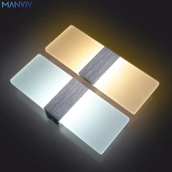 MANVIV LED Wall Light 220V 110V Night Lights Bedroom Bedside Light Living Room Balcony Aisle Wall Lamp Corridor Wall Sconce Lamp