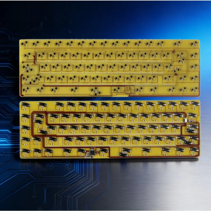 

Hot Sale Reborn67 Keyboard Customization Kit Accessories Package Mechanical Keyboard PCB Soundproofing Cotton Positioning Board