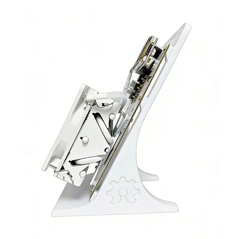 Bitaxe NerdQaxe++ 4.8TH/s Bitcoin Miner – 4X chip ASIC BM1370, 15J/Th, consumo energetico 68 W, WiFi 2.4G, mining open source