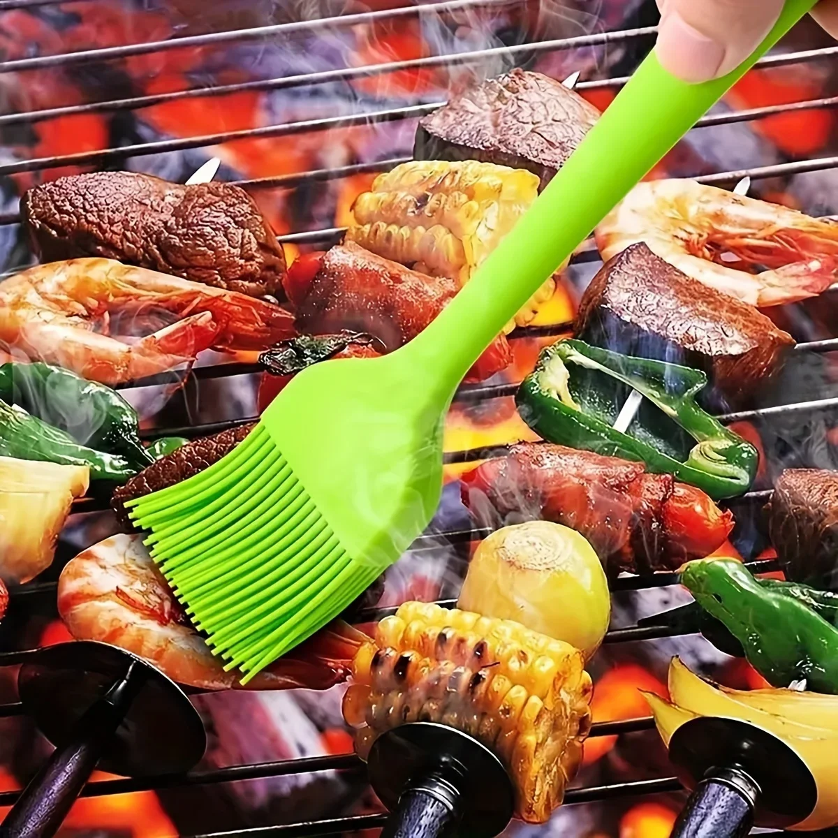 5/10/15/20PCS Random Color Silicone Spatulas Cream Spatula Cake Cream Scraper Baking Cake Tool Heat-resistant Seamless Scraper