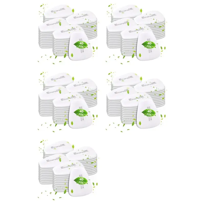 A24U 200PCS 5N11 Respirator Filter Cotton, Replacement Particulate Filter Cotton For 6200, 6502, 7502, 6800, And FF402 Series