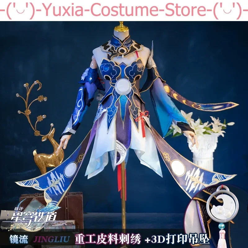

Honkai: Star Rail Jingliu Dress Ladies Cosplay Costume Cos Game Anime Party Uniform Hallowen Play Role Clothes Clothing