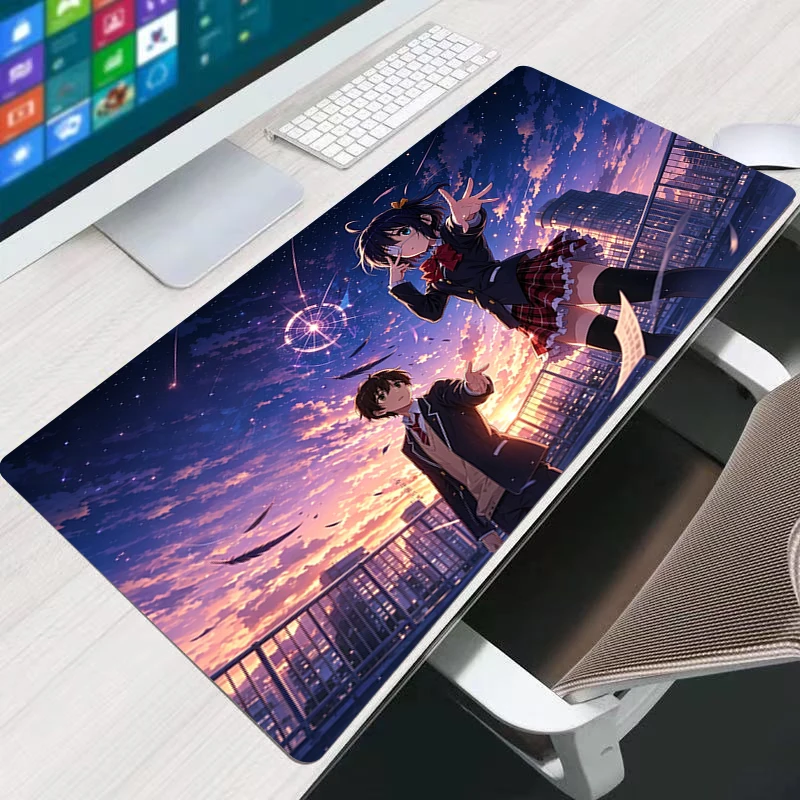 Keyboard Mouse Pad Gaming Accessories Love Chunibyo & Other Delusions Mouse Mat kawaii Computer Desk Mat E-sports Gamer Mousepad