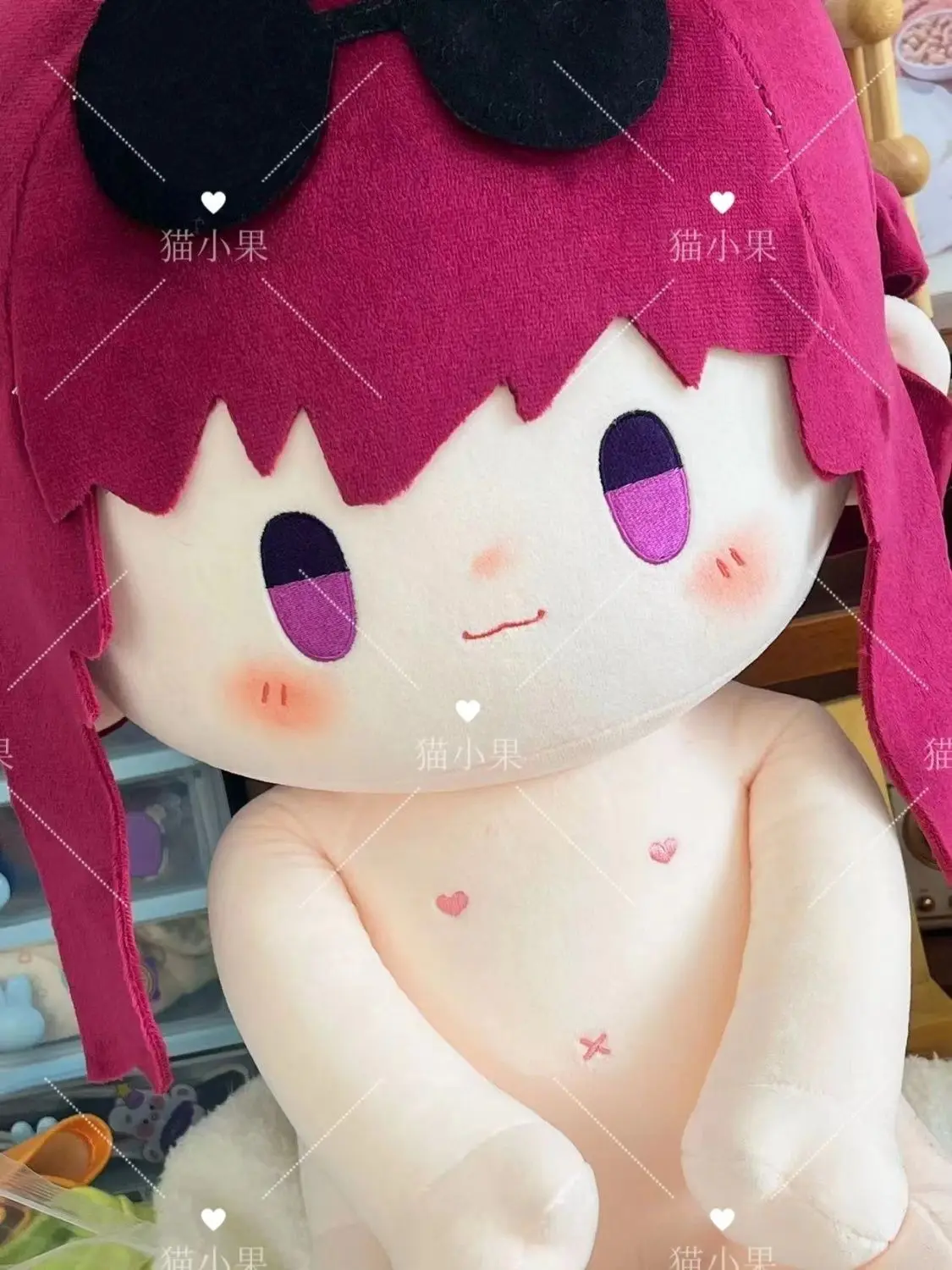 

40cm Cute Anime Honkai: Star Rail Kafka Cosplay Cotton Stuffed Body Dress Up Clothes Cotton Xmas Gift 40cm