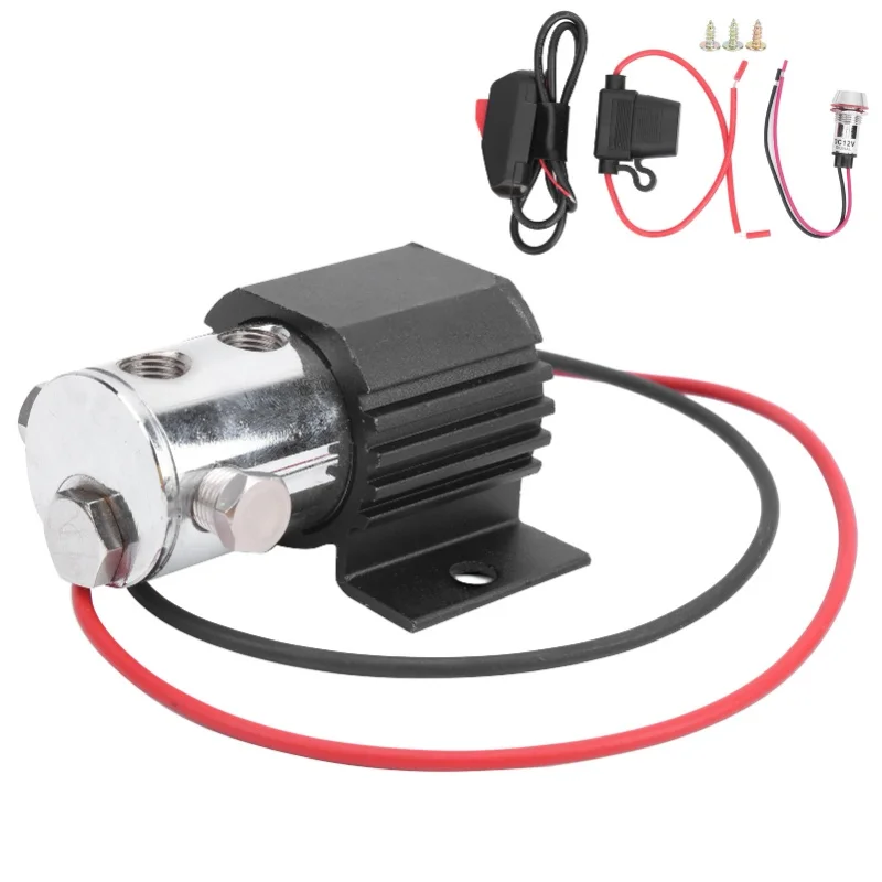 

Front Brake Line Lock Kit Tyre Locker Heavy Duty Type Universal Roll Control Hill Holder Kit 1/8-27 NPTBlack