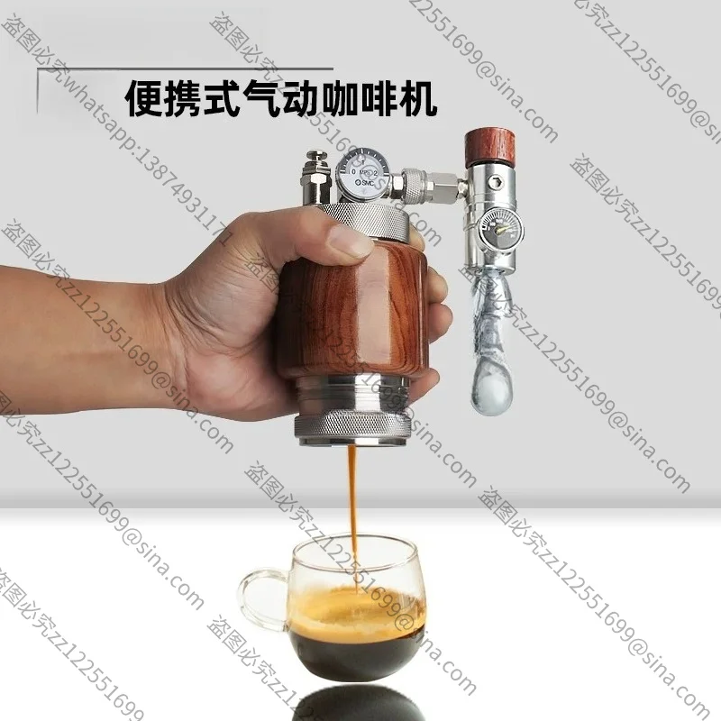 Suitable for Pneumatic Electric Stainless Steel Portable Manual Espresso Machine