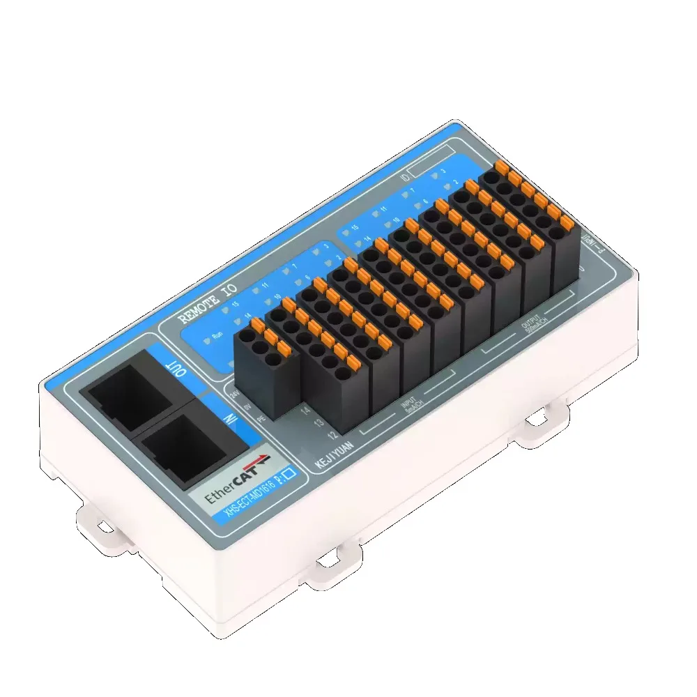 EtherCAT Bus Distributed Remote IO Module Industrial EtherCAT Remote Input Output Control Module
