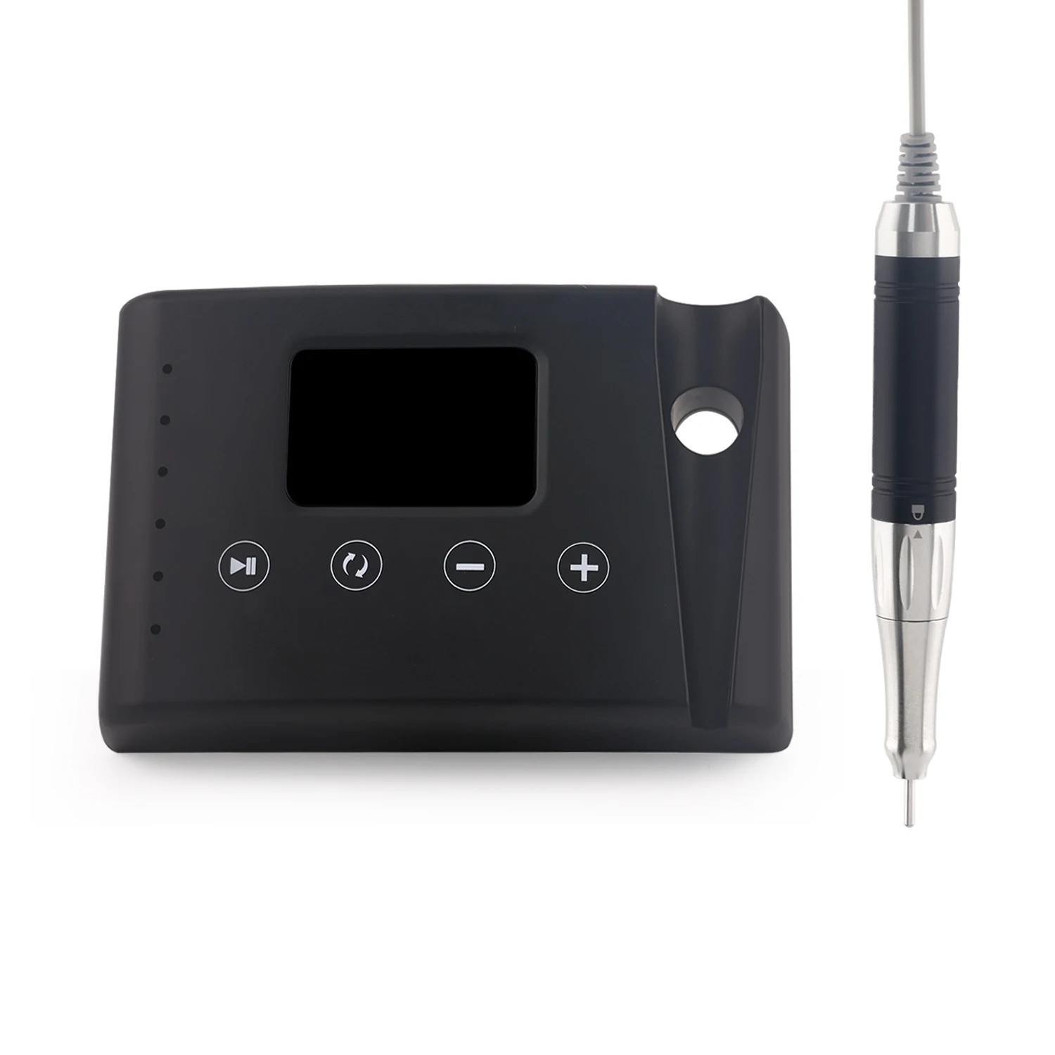 2-in-1 65W Professionele Elektrische Nagelboor Sterke Acryl E Bestand Machine Manicure Pedicure Polijsten Private Label Desktop