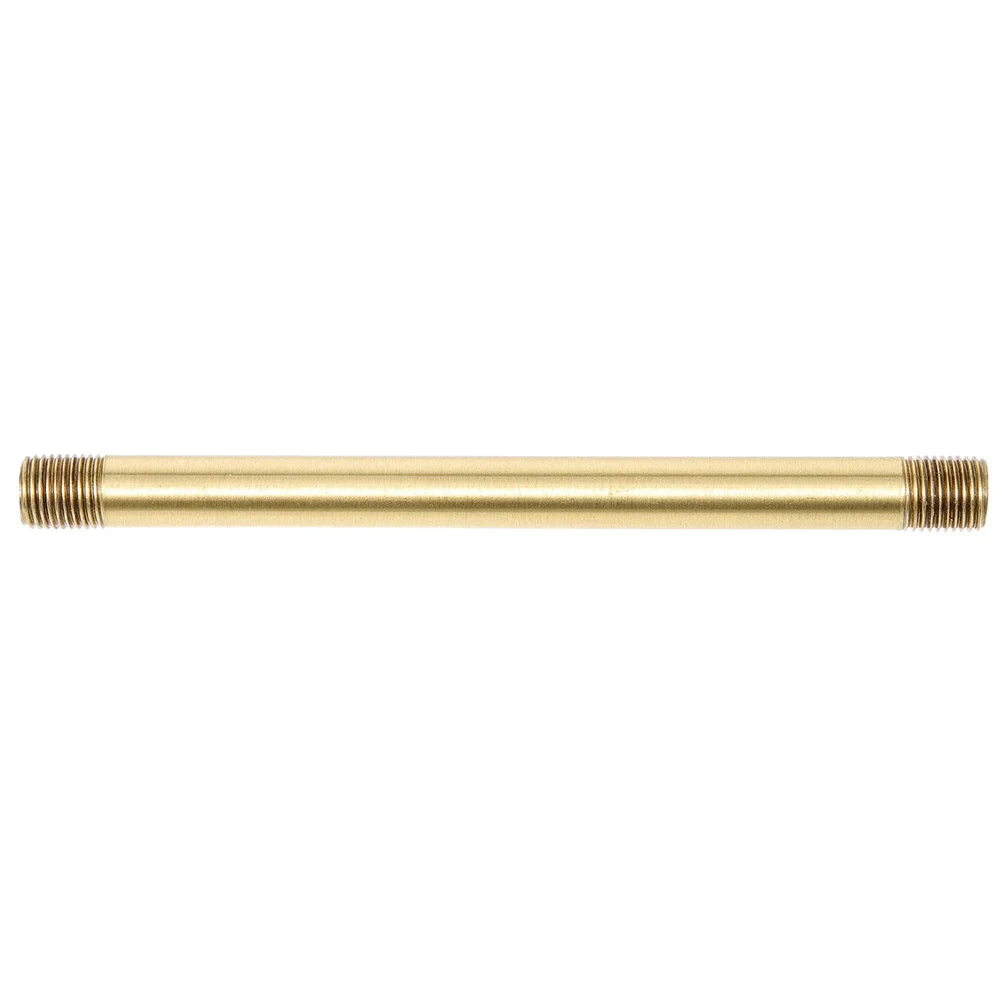Copper Lamp Stem Straight Lighting Fixture Downrod Replacement Part for DIY Lamp Repair Making Lighting Fixture Downrods