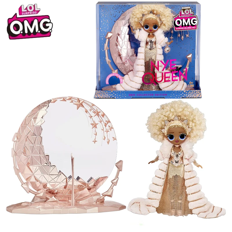 

In Stock L.O.L. Surprise! OMG Big Sister Holiday Surprise Doll Queen Action Figure Dress Up Boy Girl Gift Children's Play House